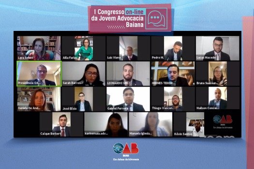 [AO VIVO: I Congresso On-Line da Jovem Advocacia Baiana]