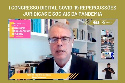 [Fake News nas eleições é debatida no I Congresso Digital Covid-19]