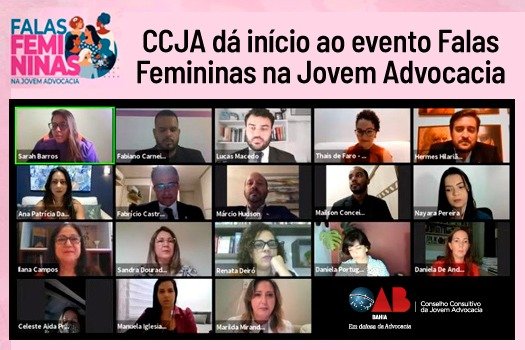 [CCJA dá início ao evento Falas Femininas na Jovem Advocacia]