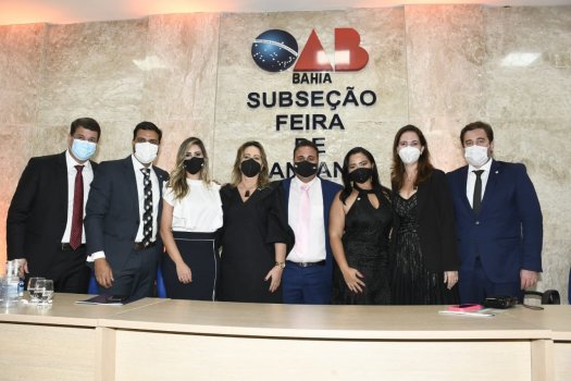 [Posse da diretoria de Feira de Santana é marcada por discursos de esperança]