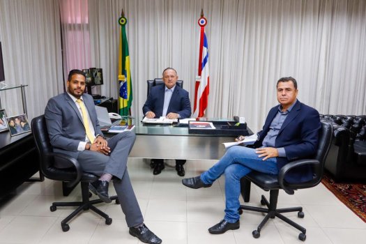 [Presidente da Comissão de Direito Eleitoral visita presidente da ALBA]