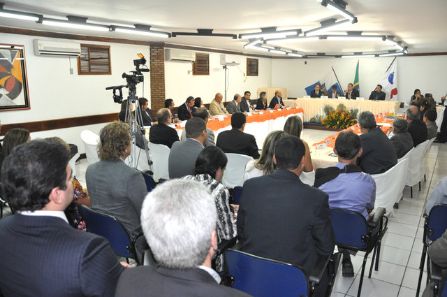 1º Colégio de Presidentes da OAB da Bahia em 2014 (Foto: Angelino de Jesus/OAB-BA)